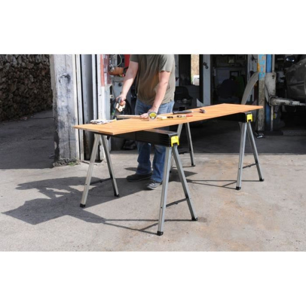 STANLEY 2 tréteaux pliables