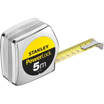 Mesure - STANLEY - 1-33-195 - 5 m x 25 mm - Powerlock Classic ABS