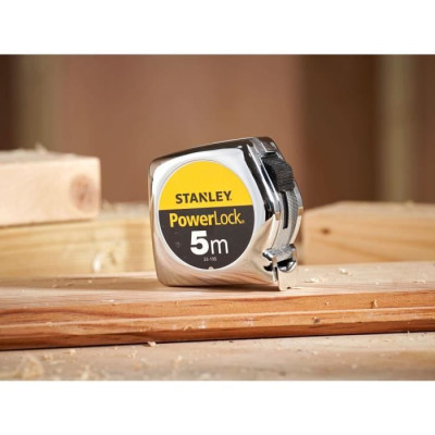 Mesure - STANLEY - 1-33-195 - 5 m x 25 mm - Powerlock Classic ABS