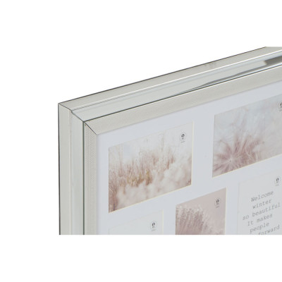Cadre photo DKD Home Decor Argenté Doré Traditionnel (47 x 2 x 40 cm) (2 Unités)