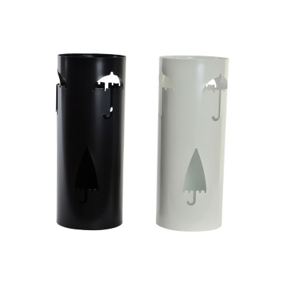 porte-parapluie DKD Home Decor 19 x 47 cm Blanc Noir Acier Parapluie 19 x 19 x 47 cm (2 Unités) porte-parapluie DKD Home Decor 19 x 47 cm Blanc Noir Acier Parapluie 19 x 19 x 47 cm (2 Unités)