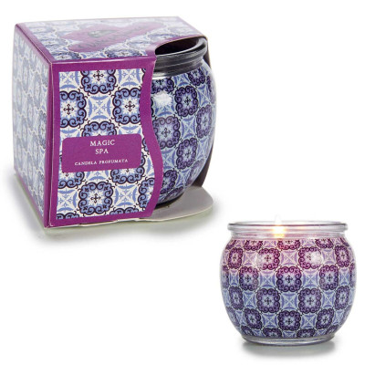Bougie Parfumée Spa 7,5 x 6,3 x 7,5 cm (12 Unités)