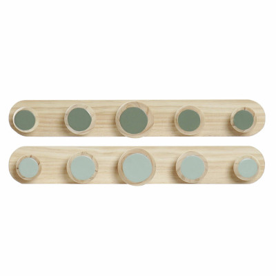 Portemanteau DKD Home Decor Plastique Bois MDF Tropical 48 x 6 x 7,5 cm (2 Unités) Portemanteau DKD Home Decor Plastique Bois MDF Tropical 48 x 6 x 7,5 cm (2 Unités)