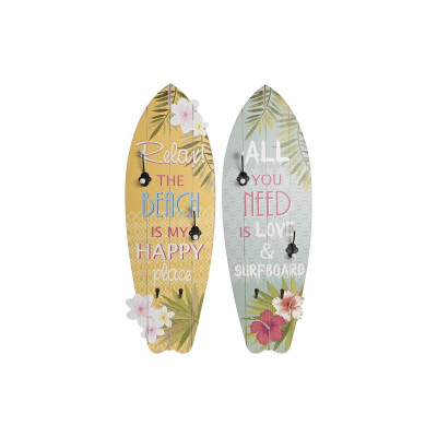 Portemanteau DKD Home Decor 30 x 90 x 7 cm méditerranéen (2 Unités) Portemanteau DKD Home Decor 30 x 90 x 7 cm méditerranéen (2 Unités)