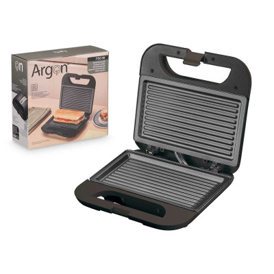 Machine à sandwich Argon K-901B/G Noir Acier 750 W