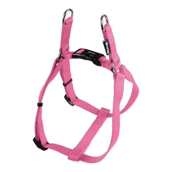 Harnais pour Chien Gloria Lisse Réglable 61-91 cm Rose Taille L