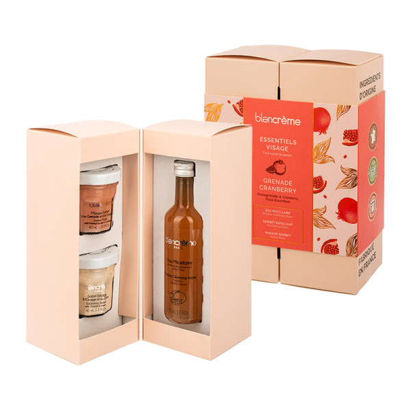Trio Essentiels pour le visage - Grenade  Cranberry