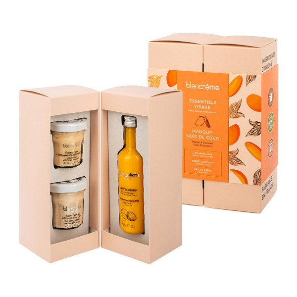 Trio Essentiels pour le visage - Mangue  Noix de Coco