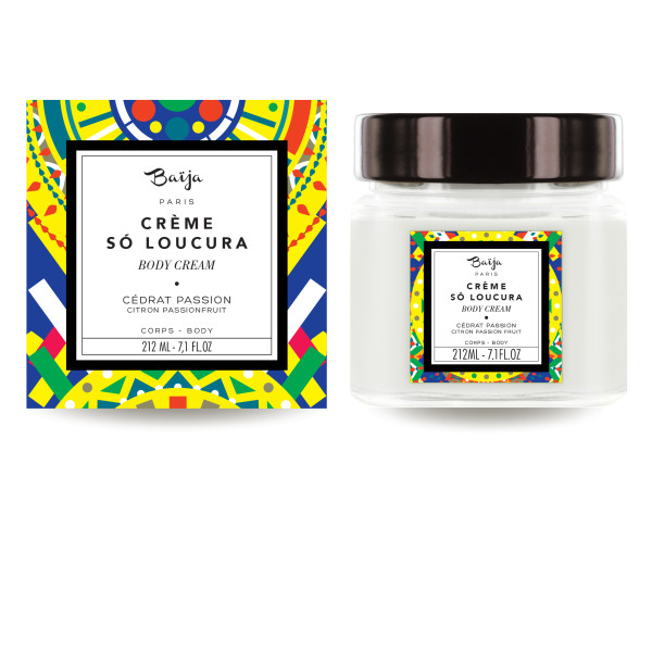 Crème corps hydratante So Loucura - Cédrat et Fruit de la Passion -212 ml
