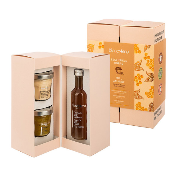 Trio Essentiels pour le corps - Miel  Amande