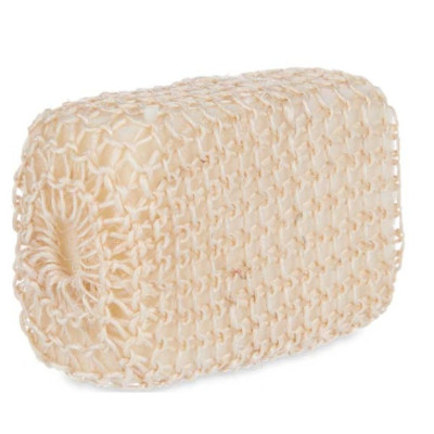 Éponge Corporelle Blanc Beige 9 x 14 x 6 cm (24 Unités)