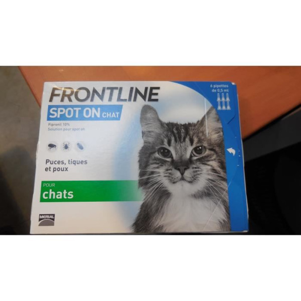 FRONTLINE 6 pipettes Spot On - Pour chat