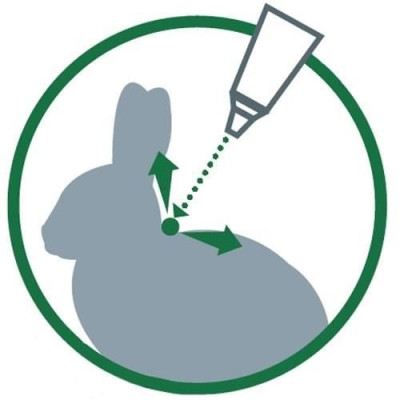 ADVANTAGE 40 - 6 pipettes antiparasitaires - Pour chat et lapin de moins de 4kg