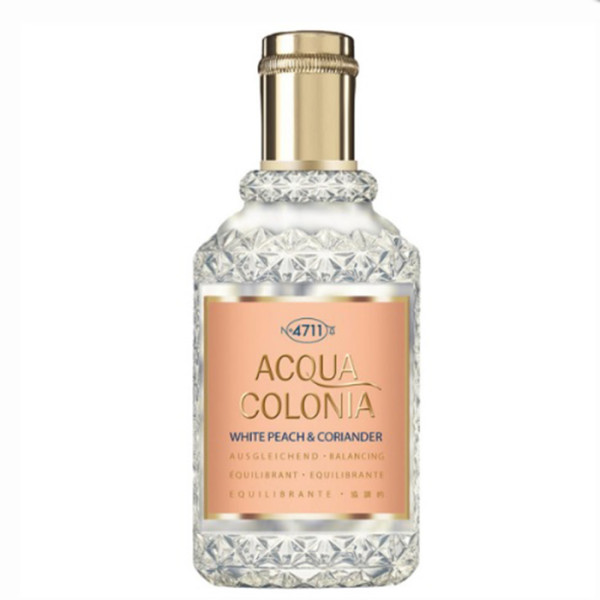 4711 Acqua Colonia White Peach  Coriander Eau De Cologne Vaporisateur 50ml