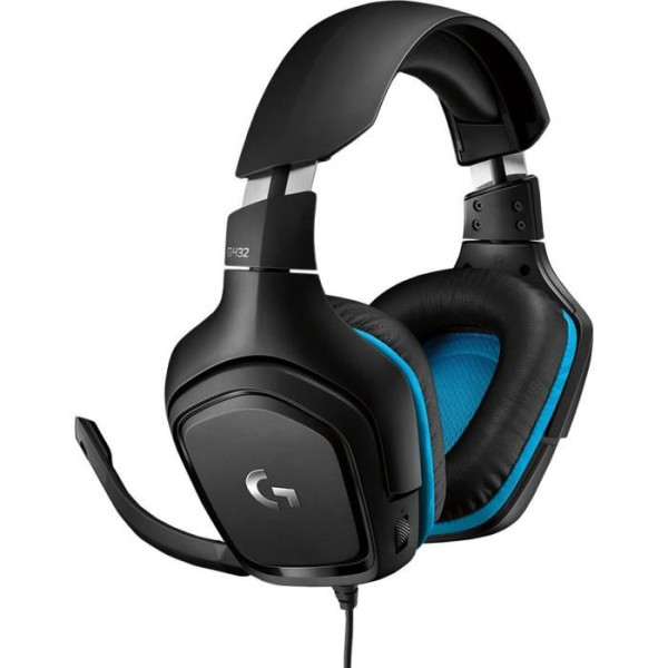 LOGITECH Casque Gaming Filaire G432 avec son surround 7.1