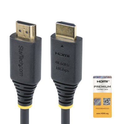 Câble HDMI Startech PREMIUM Noir 1 m