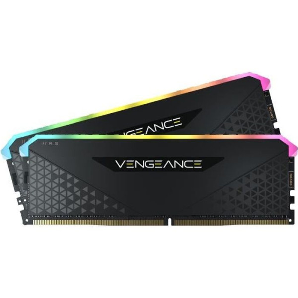 CORSAIR Vengeance RGB RS Mémoire 3200MHz 32GB (2x16GB) Dimm DDR4 for AMD Ryzen  Intel XMP (CMG32GX4M2E3200C16)