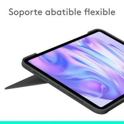 Housse pour Tablette et Clavier Logitech 920-012772 Graphite QWERTY