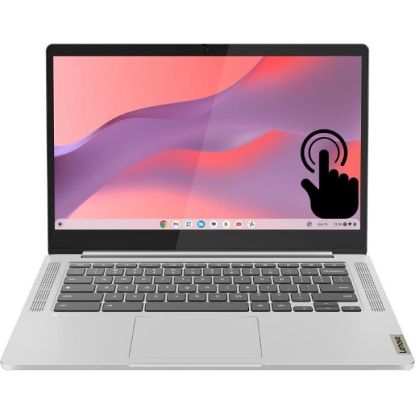 PC Portable Chromebook LENOVO IdeaPad Slim 3 14M868 | Chrome OS - 14'' FHD Tactile - MT8186 - RAM 8Go - Stockage 128Go - AZERT