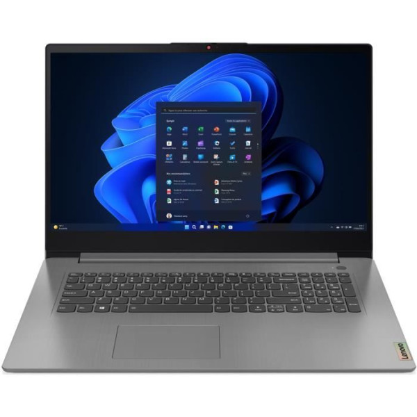 PC Portable LENOVO Ideapad 3 17ALC6 | Windows 11 - 17'' HD - Ryzen 5 5500U - RAM 12Go - SSD 512 Go - AZERTY