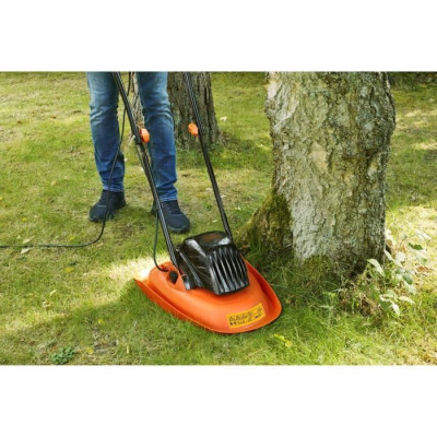 Tondeuse électrique sur coussin d'air 1200W 30cm de coupe BLACKDECKER BEMWH551-QS - 6 lames, 3 réglages de hauteur de coupe