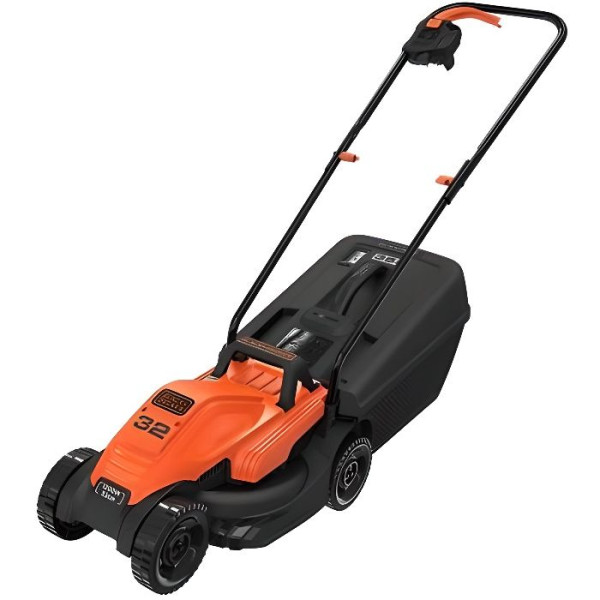 Tondeuse a Gazon Electrique Filaire 1200W 32 cm - BLACKDECKER - BEMW451-QS - 3 Hauteurs Réglables