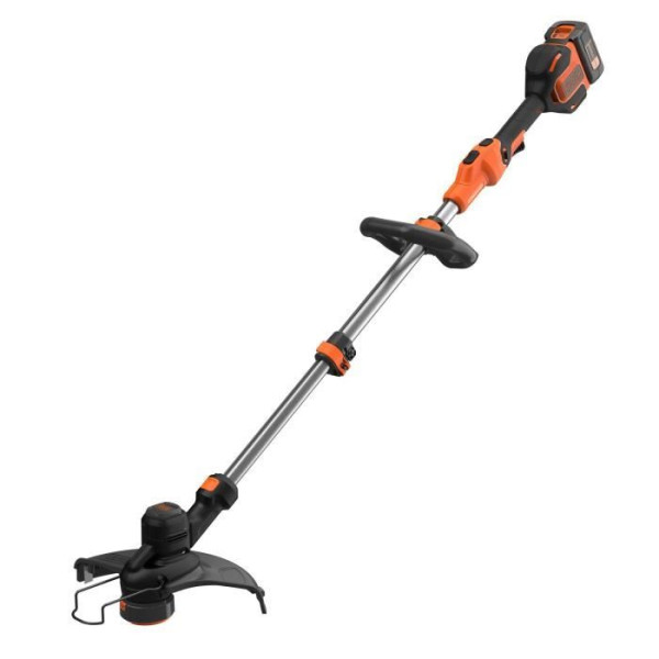BLACKDECKER Coupe-Bordures 33cm Sans Fil BCSTE636L1-QW 36V 2,5 Ah POWERCOMMAND Tete Pivotante 180 - Tube Télescopique - 2