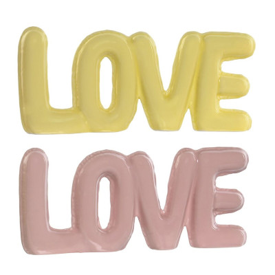 Figurine Décorative Home ESPRIT LOVE Jaune Rose Enfant 24 X 2,5 X 10 cm (2 Unités) Figurine Décorative Home ESPRIT LOVE Jaune Rose Enfant 24 X 2,5 X 10 cm (2 Unités)
