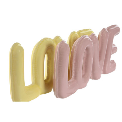 Figurine Décorative Home ESPRIT LOVE Jaune Rose Enfant 24 X 2,5 X 10 cm (2 Unités) Figurine Décorative Home ESPRIT LOVE Jaune Rose Enfant 24 X 2,5 X 10 cm (2 Unités)