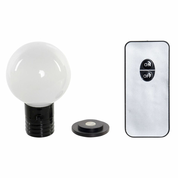 Boule Décorative DKD Home Decor Noir polypropylène Plastique Aimant Loft 6 x 6 x 10 cm