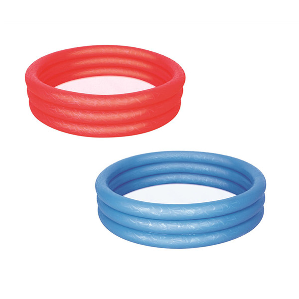 Bestway Piscine Gonflable Enfant 3 Anneaux Eco Couleur assortie 152x30cm 2ans Jardin 51026