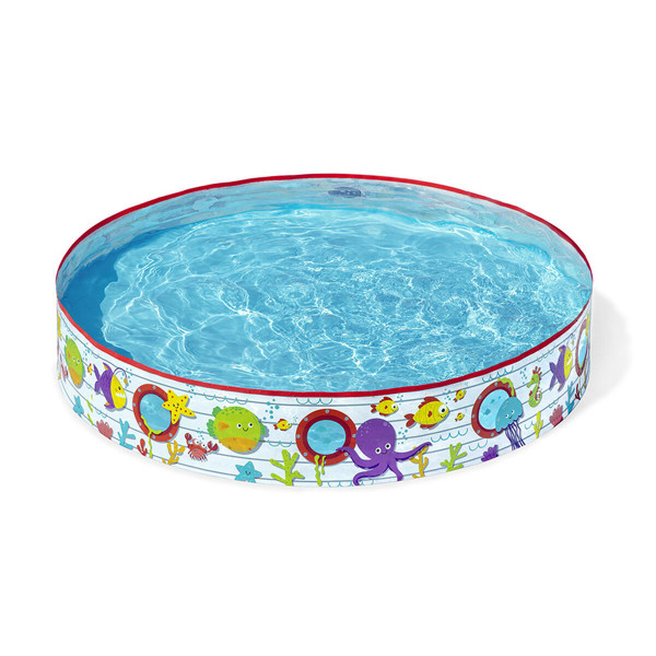 Pataugeoire gonflable pour enfants Bestway Poissons 152 x 25 cm