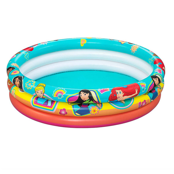 Pataugeoire gonflable pour enfants Bestway Princesses Disney 122 x 30 cm (1 Unité)
