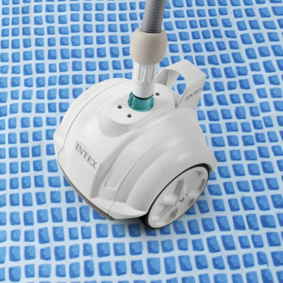 Robot aspirateur fond - INTEX - ZX50 - 2 brosses de nettoyage rotatives