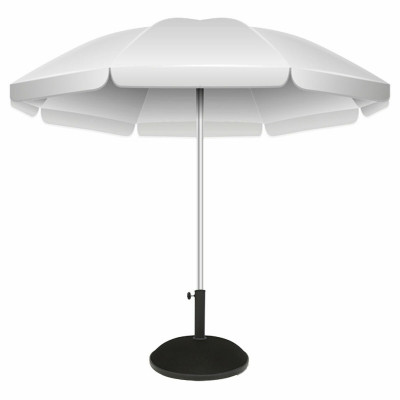 Base pour parapluie Colorbaby 15 kg Noir Acier Ciment