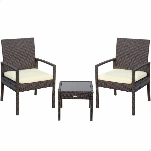 Ensemble Table avec 2 Sièges Aktive 54,5 x 56 x 79 cm