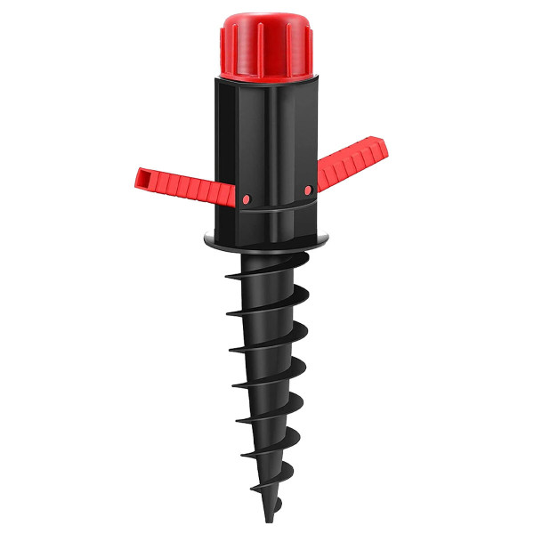 Marbueno Parasol Plastique Noir 37x6x6 cm Plage et Jardin 10505