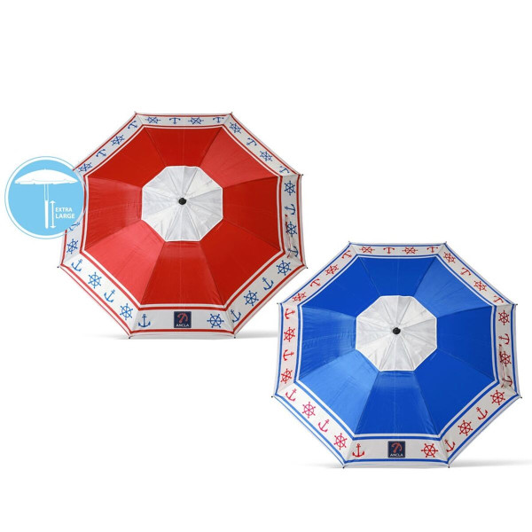 Parasol de plage Ø 200 cm SPF50 Ancre
