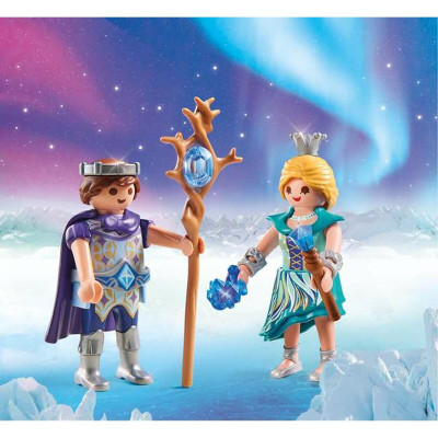 Figurines Articulées Playmobil 71208 Princesse 15 Pièces Prince Duo
