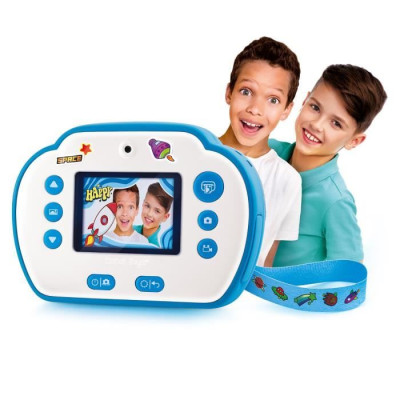 PHOTO CREATOR - Appareil Photo a impression instantanée Junior - Theme fusée - CLK 011 - Canal Toys
