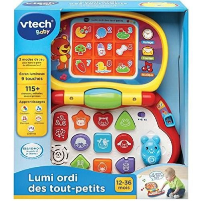 VTECH BABY - Lumi Ordi Des Tout-Petits - Ordinateur Enfant