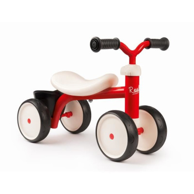SMOBY Porteur Métal Rookie - Rouge