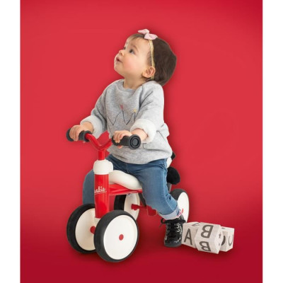 SMOBY Porteur Métal Rookie - Rouge