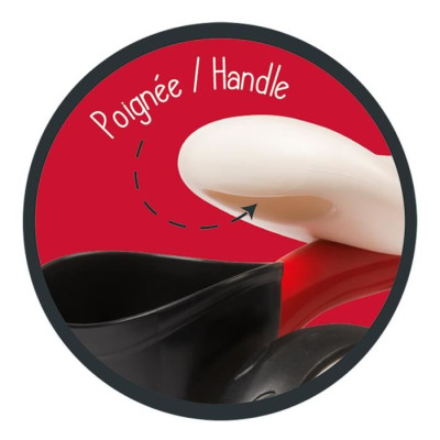 SMOBY Porteur Métal Rookie - Rouge