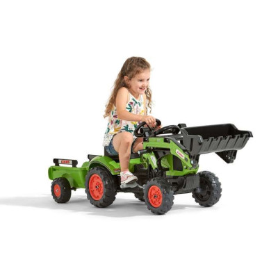 Tractopelle Claas avec remorque - FALK - Des 2 ans - 100% fabriqué en France - 40% plastique recyclé
