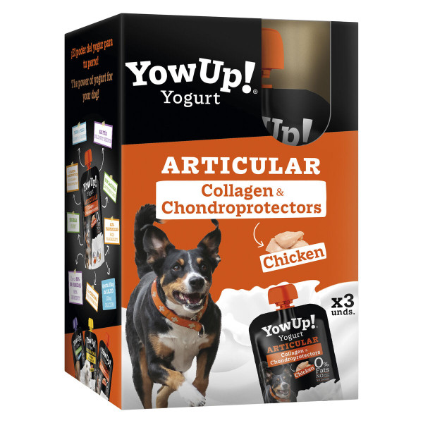 Alimentation humide YowUp Collagen  Chondroprotectors Poulet 3 Unités 3 x 115 g