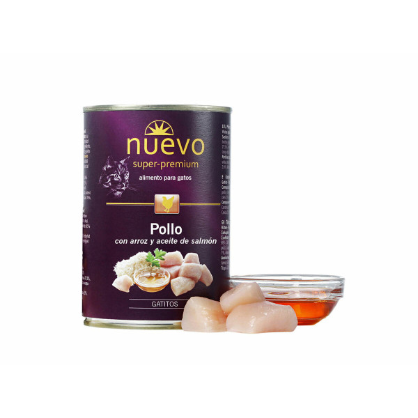 Aliments pour chat Nuevo Poulet 2 Kg 400 gr