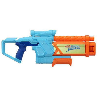Nerf blaster a eau Mega Dunk-Fill, remplissage instantané facile, Réservoir 1L, Nerf Super Soaker, des 6 ans