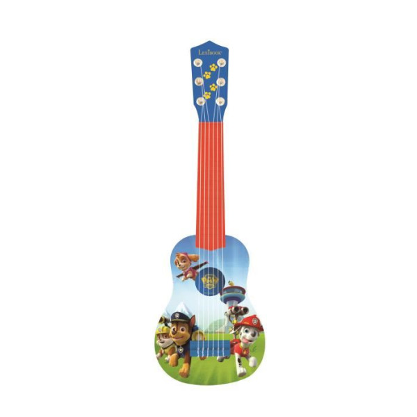 LEXIBOOK - PAT PATROUILLE - Guitare Acoustique Enfant - Hauteur 53 cm