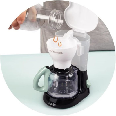 Set petit déjeuner Tefal - Smoby - Grille pain  cafetiere  tasses et cuilleres - Dés 3 ans